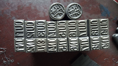 Hand-held Steel Stamps